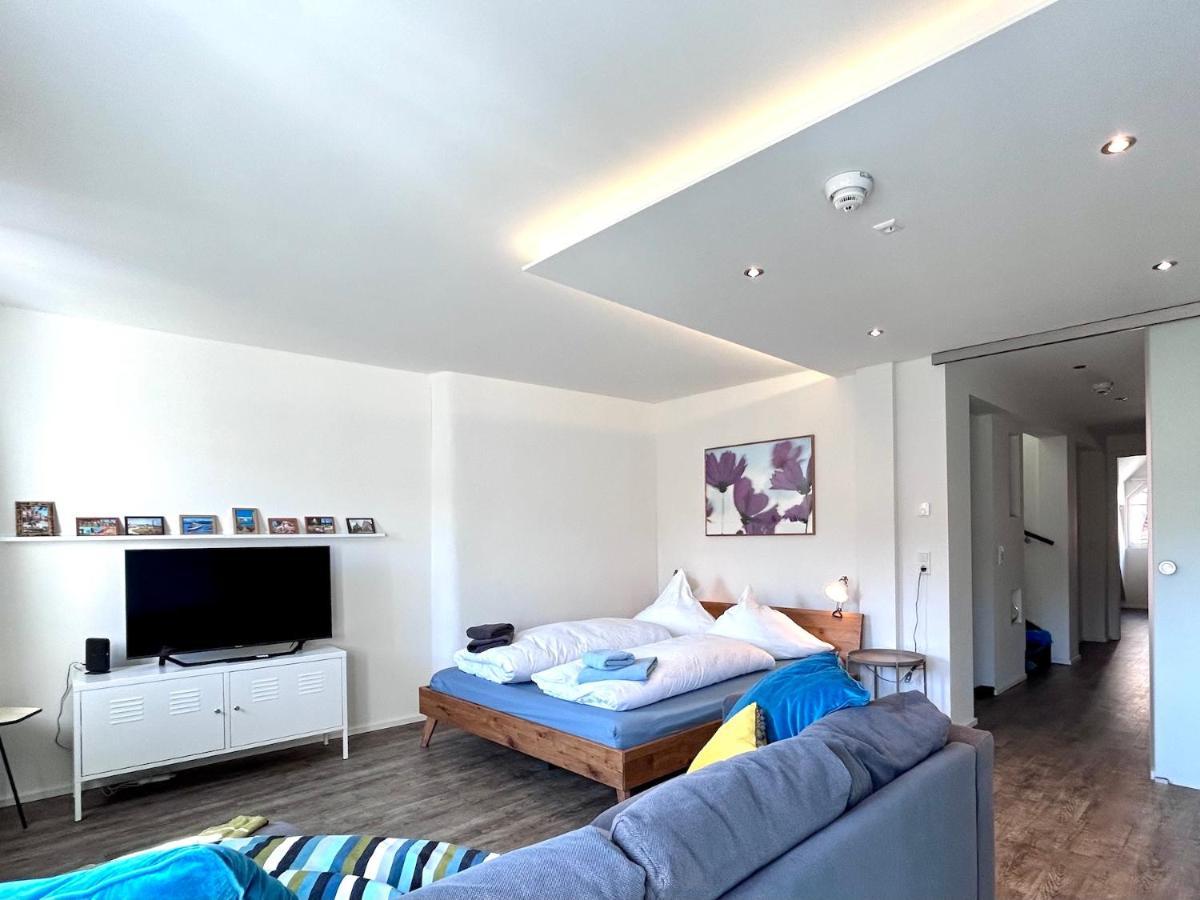 Ferienwohnung Fumi - Maisonette Im Sanierten Altbau Mit Grosser Dachterrasse Und Blick Ueber Die Insel Lindau  Dış mekan fotoğraf